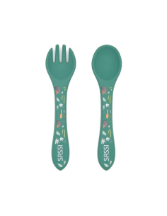 Posate in silicone - Volpe Crunchy