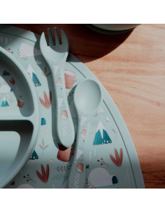 Posate in silicone - Orso Munchy 2