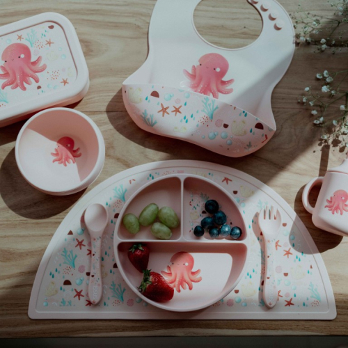 Posate in silicone - Polpo Slurpy Posate in silicone - Polpo Slurpy