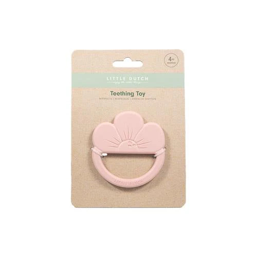 Mastichino in Silicone per denti - Flower Pink