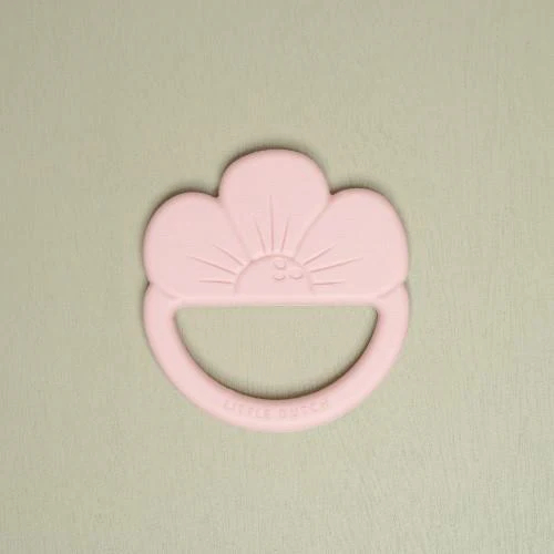 Mastichino in Silicone per denti - Flower Pink