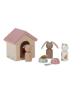 Set cuccioli per case delle bambole
