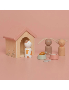 Set cuccioli per case delle bambole 2