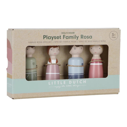 Set espansione famiglia Rosa casa delle bambole