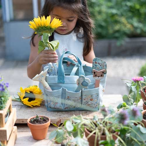 Vasetto con semi di girasole