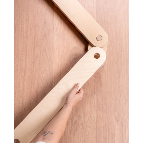 Percorso Sensoriale di Equilibrio Montessori - Sviluppo Psicomotorio - 2+ anni - in Legno