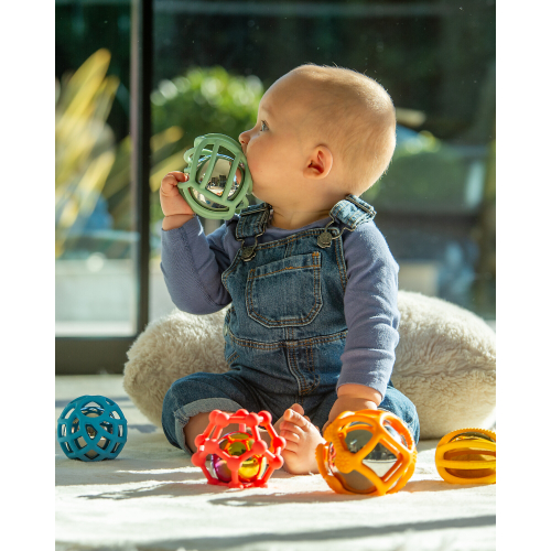 5 Palline Sensoriali Flessibili - Silicone Alimentare