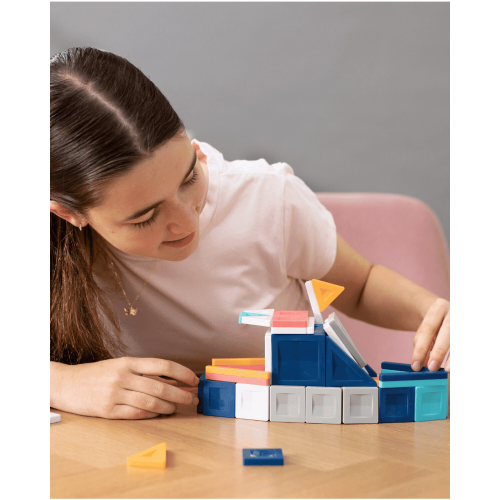 Connetix - Pacco Costruttori Pro - 70 pezzi - 100% Plastica ABS Atossica