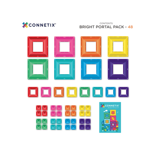 48 Pezzi - Pacco Cornici - Bright - 100% Plastica ABS Atossica