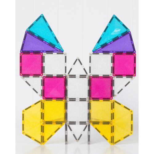 Set Unicorno Glitter - 56 Pezzi - 100% Plastica ABS Atossica