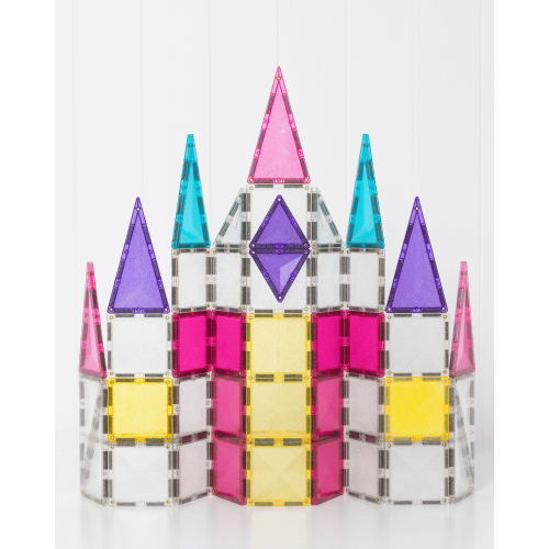 Set Unicorno Glitter - 56 Pezzi - 100% Plastica ABS Atossica