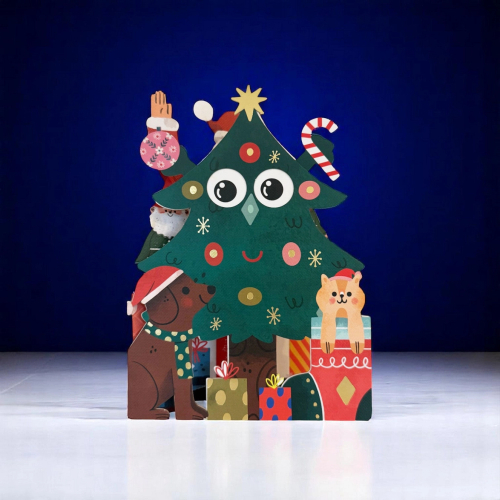 Biglietto auguri Jiggly XMAS TREE Biglietto auguri Jiggly XMAS TREE