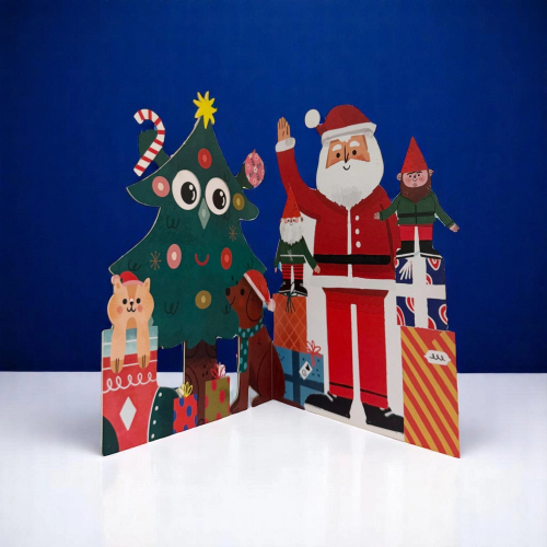 Biglietto auguri Jiggly XMAS TREE Biglietto auguri Jiggly XMAS TREE