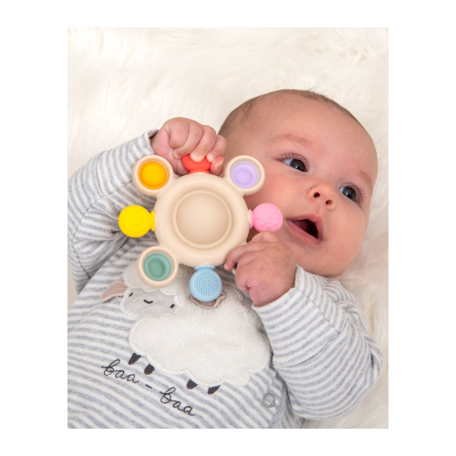 Massaggiagengive Pop it - Arcobaleno - Silicone Alimentare