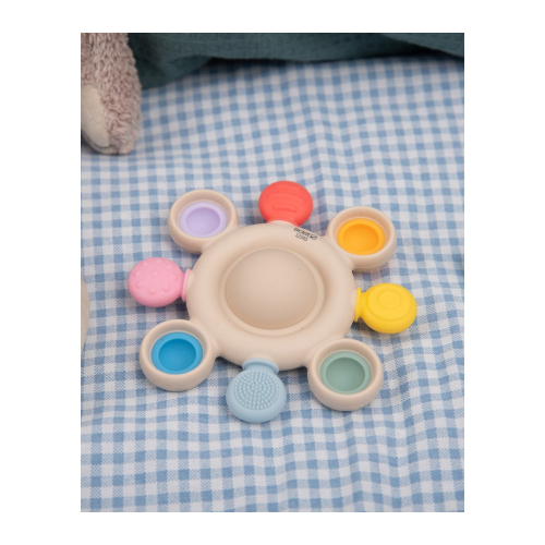 Massaggiagengive Pop it - Arcobaleno - Silicone Alimentare