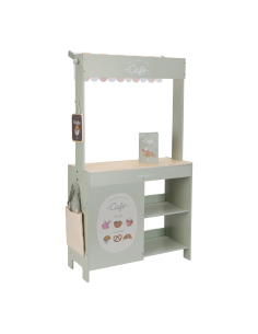 Stand del mercatino in legno