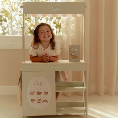 Stand del mercatino in legno