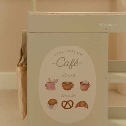 Stand del mercatino in legno