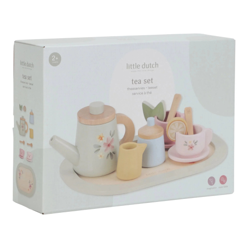 Set da tè in legno