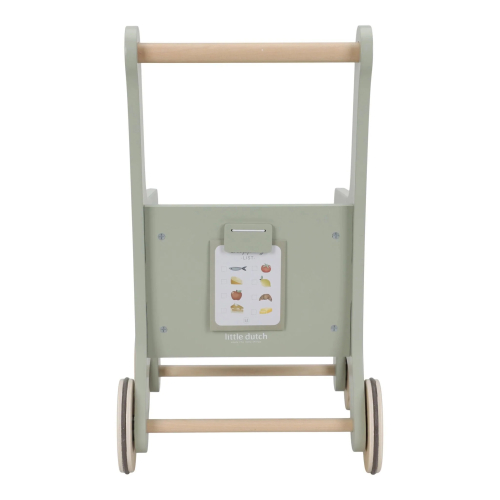 Carrello della spesa in legno