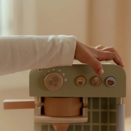 Macchinetta del caffe in legno