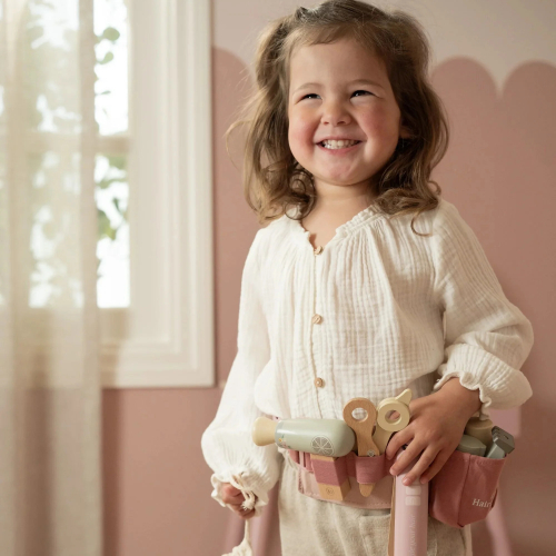 Set Cinturone del parrucchiere - Pink