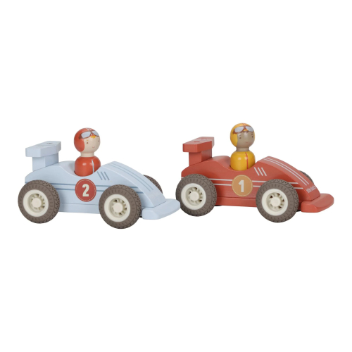 Set macchinine da corsa a retrocarica con personaggi