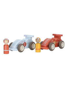 Set macchinine da corsa a retrocarica con personaggi