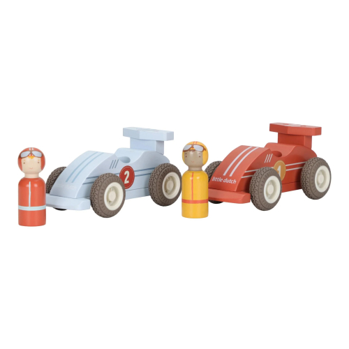 Set macchinine da corsa a retrocarica con personaggi