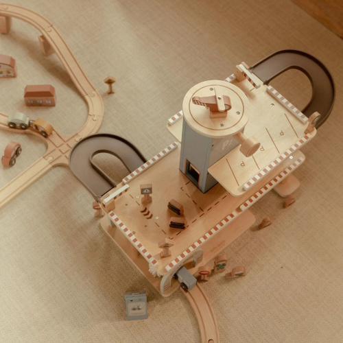 Parking Garage in legno - compatibile con pista XXL