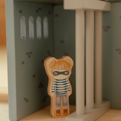 Stazione della polizia in legno