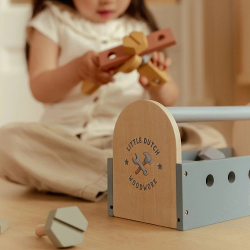 Cassetta degli attrezzi in legno