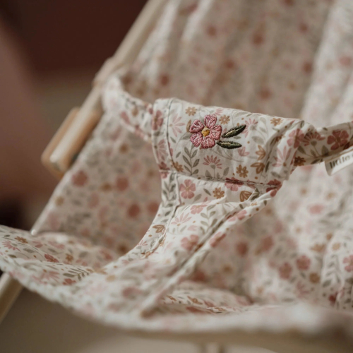 Passeggino in metallo per bambole - Flowers & Butterflies