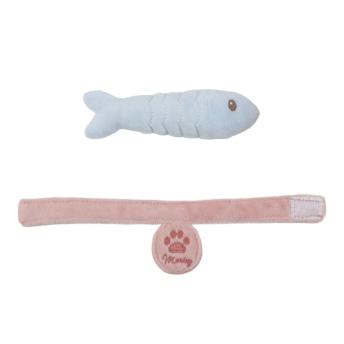 Gattino Marley coccoloso peluche con borsetta