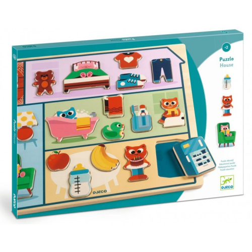 Puzzle di legno - La casa