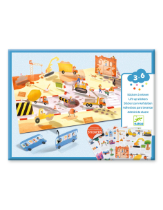 Lift-Up Stickers - I veicoli - adesivi riposizionabili