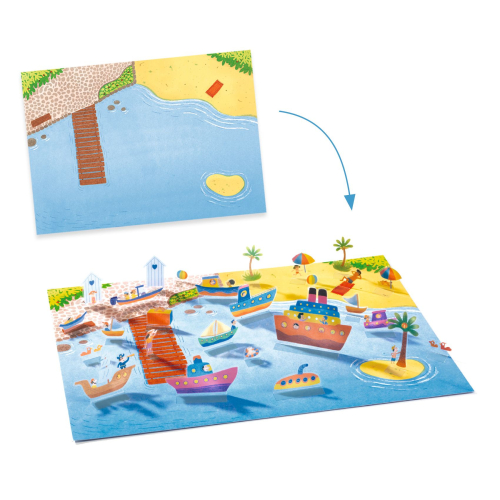 Lift-Up Stickers - I veicoli - adesivi riposizionabili