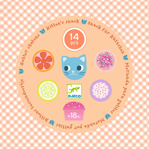 Set merenda - A tavola con i gatti