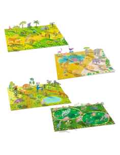 Lift-Up Stickers - Gli animali - adesivi riposizionabili 2