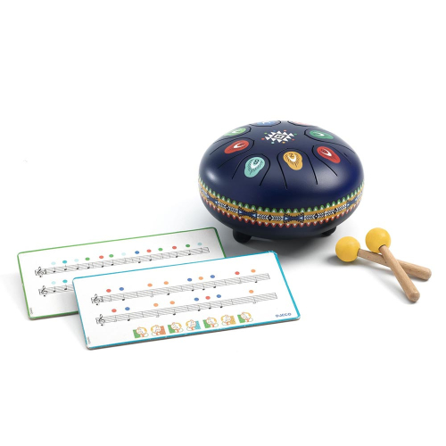 TAMBURO - Metal Drum - Strumento a percussione in metallo per bambini