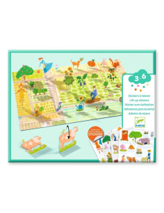 Lift-Up Stickers - La Fattoria - adesivi riposizionabili