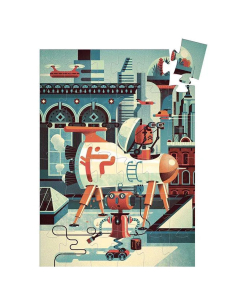 Puzzle Silhouette - BOB THE ROBOT - 36 pezzi 2