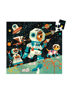 Puzzle Silhouette - STAZIONE SPAZIALE - 54 pezzi 2