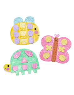 KIT DI PITTURA CREATIVA - PICCOLE FORME - COLORIAMO CON LE DITA 2