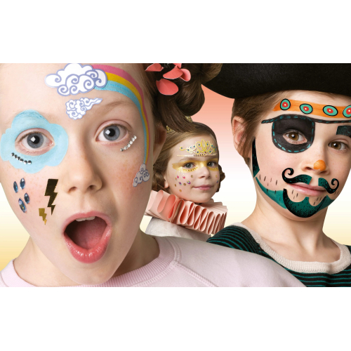 Colori face painting per bambini - Nature