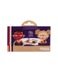 Face painting Bio kit 3 colori - Ragno e Diavoletto