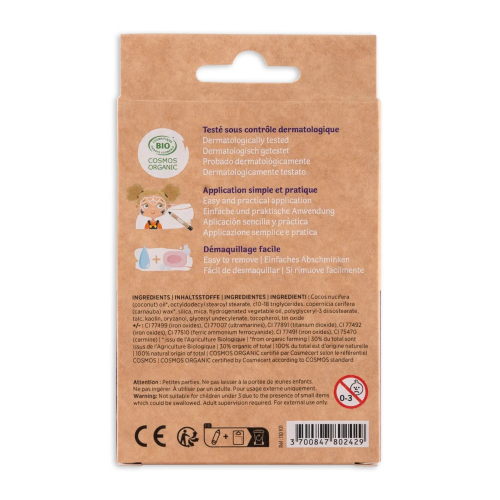 Matite bio face painting 6 colori - Horror