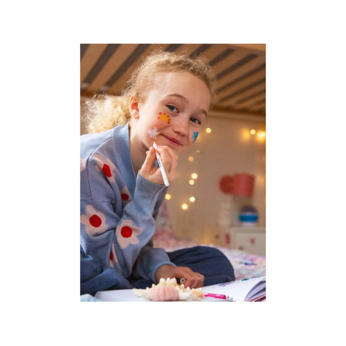 Matite Bio Slim set 4 colori - GIALLO - BIANCO - AZZURRO - ROSA