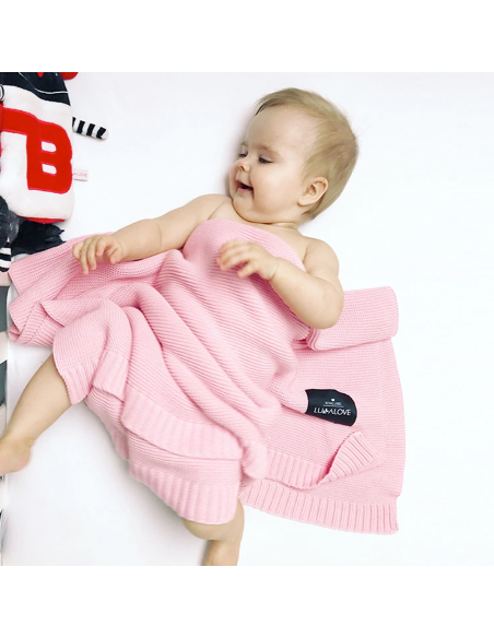 Coperta in bamboo - Rosa