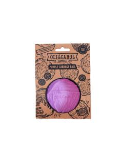 Gioco dentizione e bagnetto - Palla sensioriale Cavolo Viola